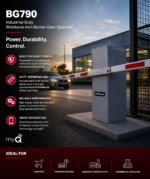 LiftMaster BG790 Industrial-Duty Wishbone Arm Barrier Gate Operator - Image 4
