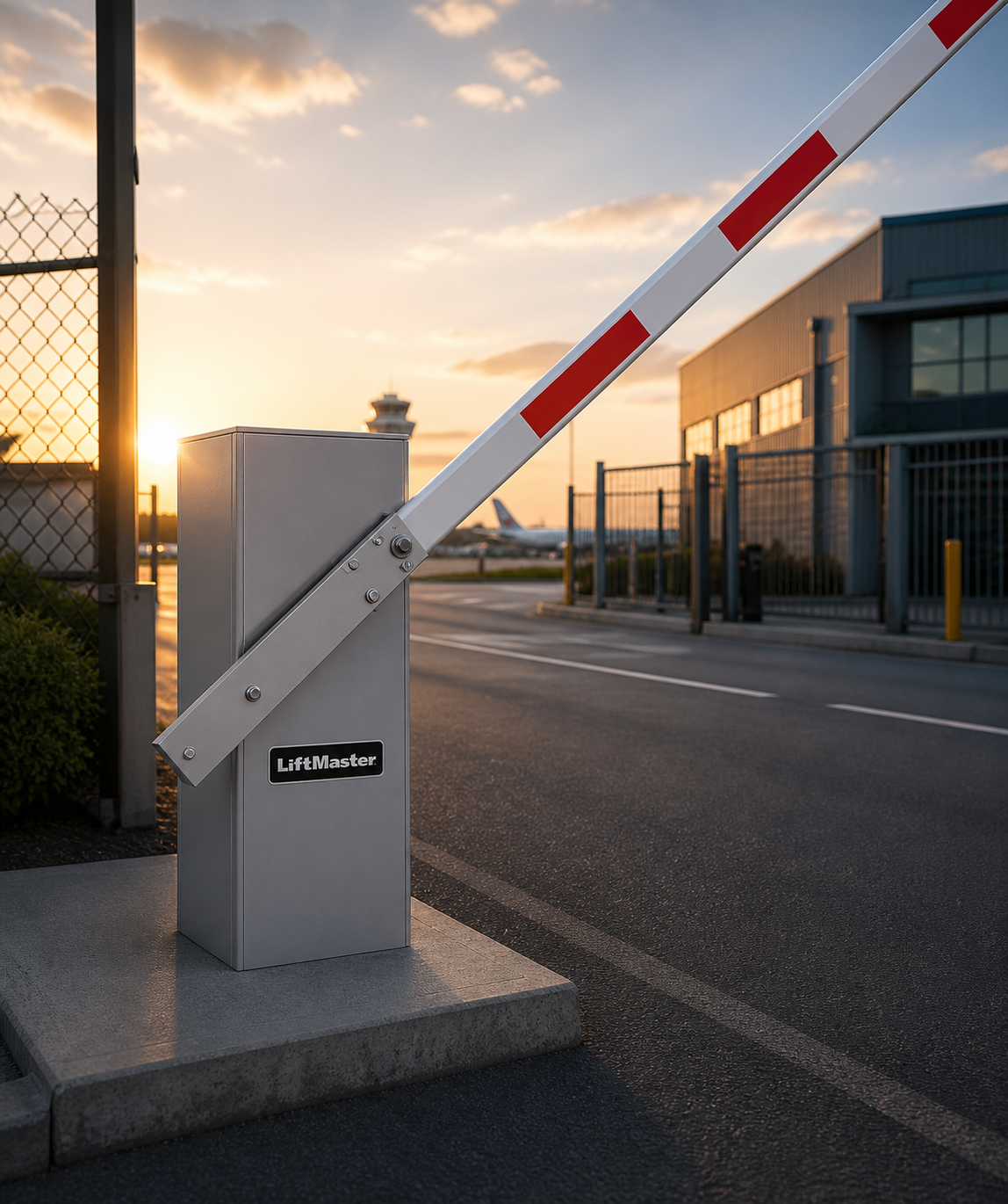 BG790 LiftMaster BG790 Industrial-Duty Wishbone Arm Barrier Gate Operator - Image 1
