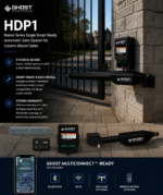 Ghost Controls HDP1 Manor Series Single Smart Ready Automatic Gate Opener - Image 4