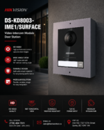 Hikvision DS-KD8003-IME1/SURFACE Video Intercom Module Door Station - Image 3
