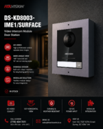 Hikvision DS-KD8003-IME1/SURFACE Video Intercom Module Door Station - Image 2