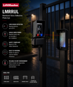 LiftMaster LMRRUL Monitored Retro Reflective Photo Eye - Image 2