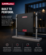 LiftMaster INSL24UL 24VDC Continuous Duty Industrial Slide Gate Operator - Image 3