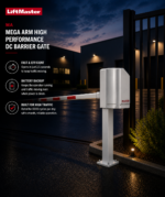 LiftMaster MA Mega Arm High Performance Commercial DC Barrier Gate - Image 3