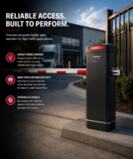 TECHNA DC Commercial Barrier Gate operator - Image 2