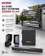 Liftmaster LA500PKGUL All in One Single Swing Gate Kit - Image 2