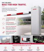 Operator Only (x1) MATDCBB3 (12') - LIFTMASTER BARRIER GATE OPERATOR 110V/220V - Image 3