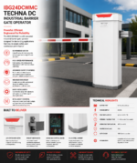 IBG24DCWMC – TECHNA DC INDUSTRIAL BARRIER GATE OPERATOR - Image 3