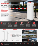 IBG24DCWMC – TECHNA DC INDUSTRIAL BARRIER GATE OPERATOR - Image 4