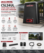 CSL24UL | 24VDC Commercial Slide Gate Operator - Image 2