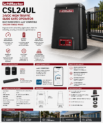CSL24UL | 24VDC Commercial Slide Gate Operator - Image 3