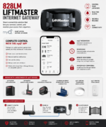 828LM – LIFTMASTER INTERNET GATEWAY - Image 3