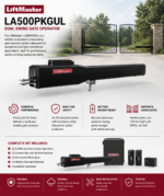 Liftmaster LA500PKGUL Dual Swing Gate Operator - Image 2