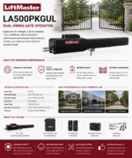 Liftmaster LA500PKGUL Dual Swing Gate Operator - Image 3