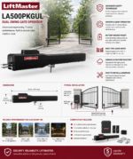 Liftmaster LA500PKGUL Dual Swing Gate Operator - Image 4