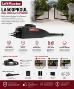Liftmaster LA400PKGUL Dual Swing Gate Operator - Image 3