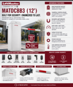 No Heater MATDCBB3 (12') - LIFTMASTER BARRIER GATE OPERATOR 110V/220V - Image 4