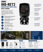 IRB-RET2 - EMX REFLECTIVE PHOTO CELL W/ COVERS - Image 5