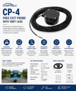 CP-4 - CARTELL FREE EXIT PROBE W/ 100FT LEAD - Image 2