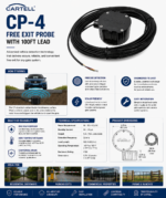 CP-4 - CARTELL FREE EXIT PROBE W/ 100FT LEAD - Image 4