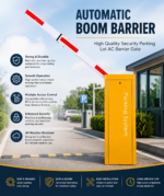 Automatic Boom Barrier Arm Gate High Quality Security Parking Lot AC Barrier Gate - Image 2